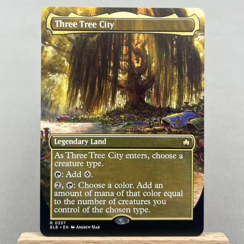 BLB BLC MH3 OTP HOLO7-Ⅰ02 TCG Cards Proxys Three Tree City Ygra Eater of All Maha the Its Feathers Night
