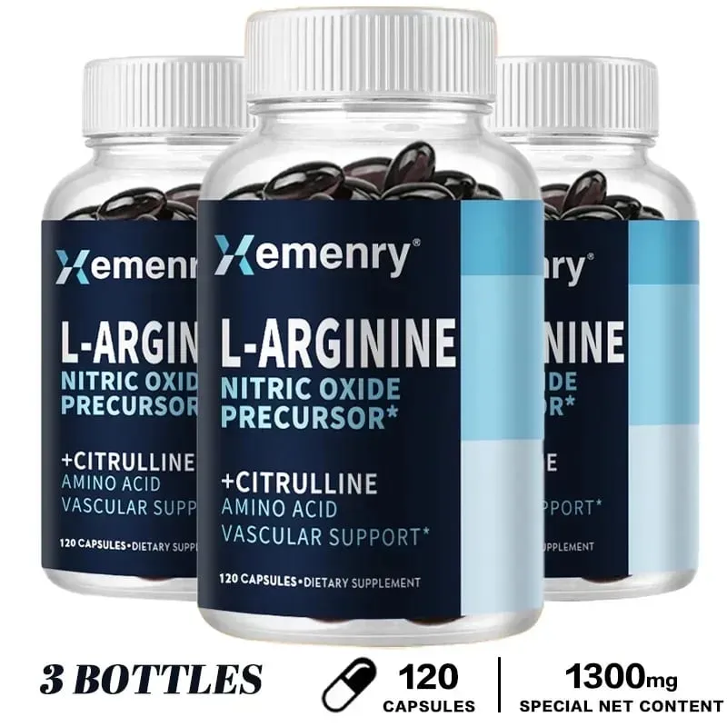 L-Arginine - Nitric Oxide Supplements - Boost Endurance & Strength Promote Muscle Growth Improve Performance — image 11