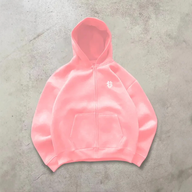 Sudaderas con capucha Y2k High Street con patrón bordado para hombre, sudaderas holgadas de gran tamaño, jersey para mujer, Sudadera con capucha con cremallera de Hip Hop, pantalones Vintage — image 11