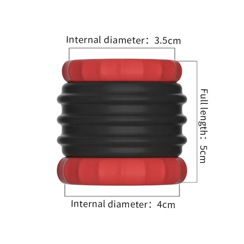 Silicone Semen Lock Ring Male Penis Ring Adjustable Delay Ejaculation Lasting Scrotum Lock Ring Sex Toys for Men Adult Products