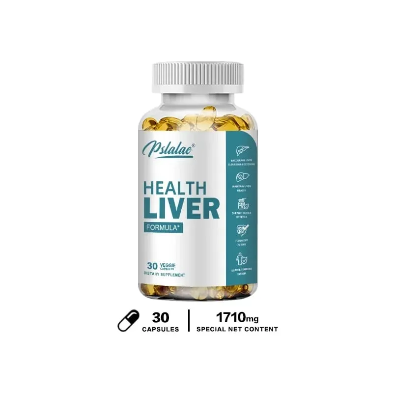 Liver Health Capsules - Contains Artichoke Extract Milk Thistle and Dandelion Root - Promotes Cleansing and Detoxification