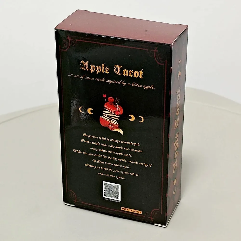 10.3*6cm Apple Tarot Deck 79 Pcs Tarot Cards Out of Curiosity about The Apples In The Garden of Eden — image 3