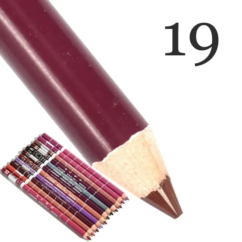 28Color Antifouling Lip Liner Professional Lipstick Pen Precise Waterproof Lip Outline Pencil Lip Makeup Lasting Eyeliner Creamy — image 11