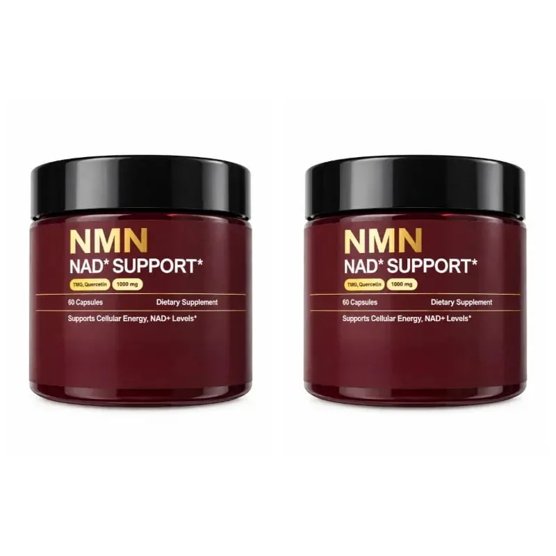 NMN NAD+ Support Supplement 1000mg with TMG & Quercetin for Cellular Energy Healthy Aging & Antioxidant Support 60 Capsules — image 8