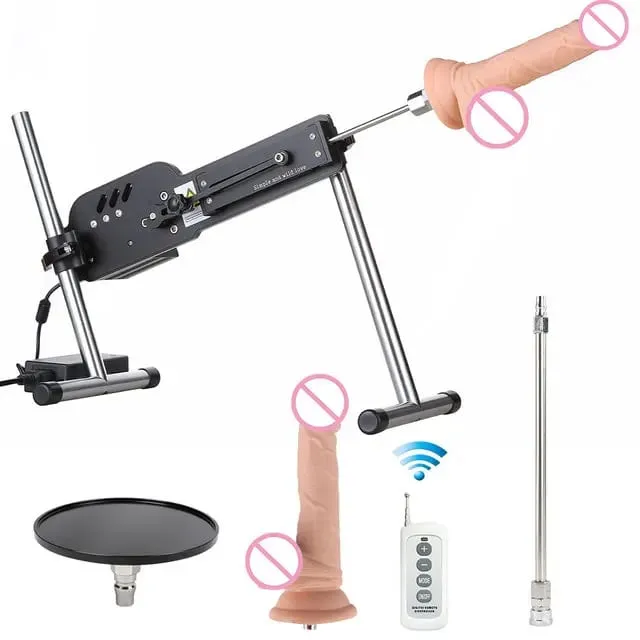 Upgrade Sex Machine with Remote Control Super Silent Ultra Adjustable Vac U Lock 30db 70W Love Machine with Free Big D