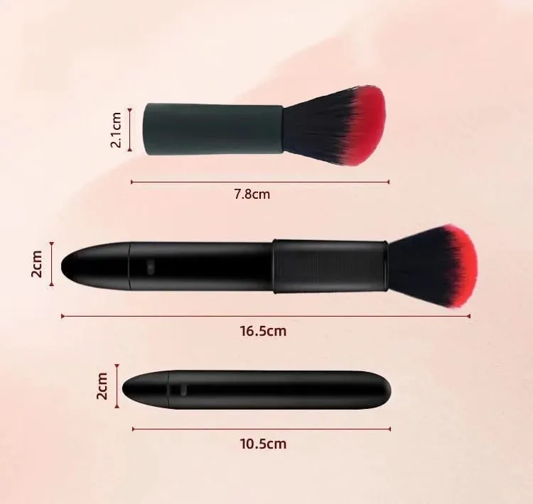 Electric Loose Powder Brush Multifunctional Quick Makeup Brush Blush 10 Gears Vibration Rechargeable Makeup Brush Tools — image 6