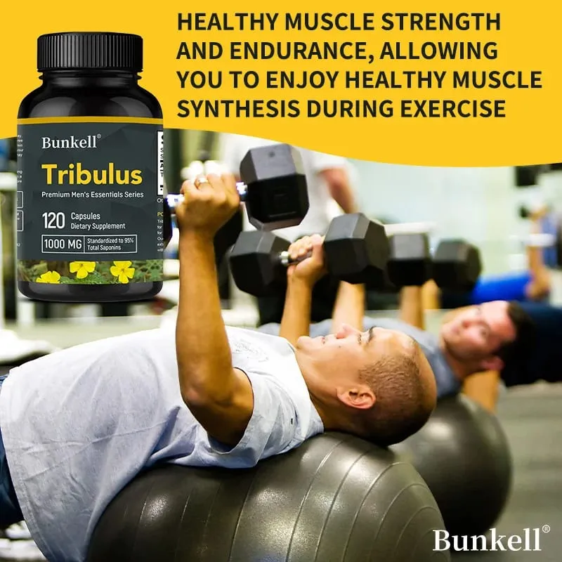 Tribulus Terrestris Capsules - Boosts Energy Improves Mood Enhances Endurance and Athletic Performance - 120 Capsules — image 6