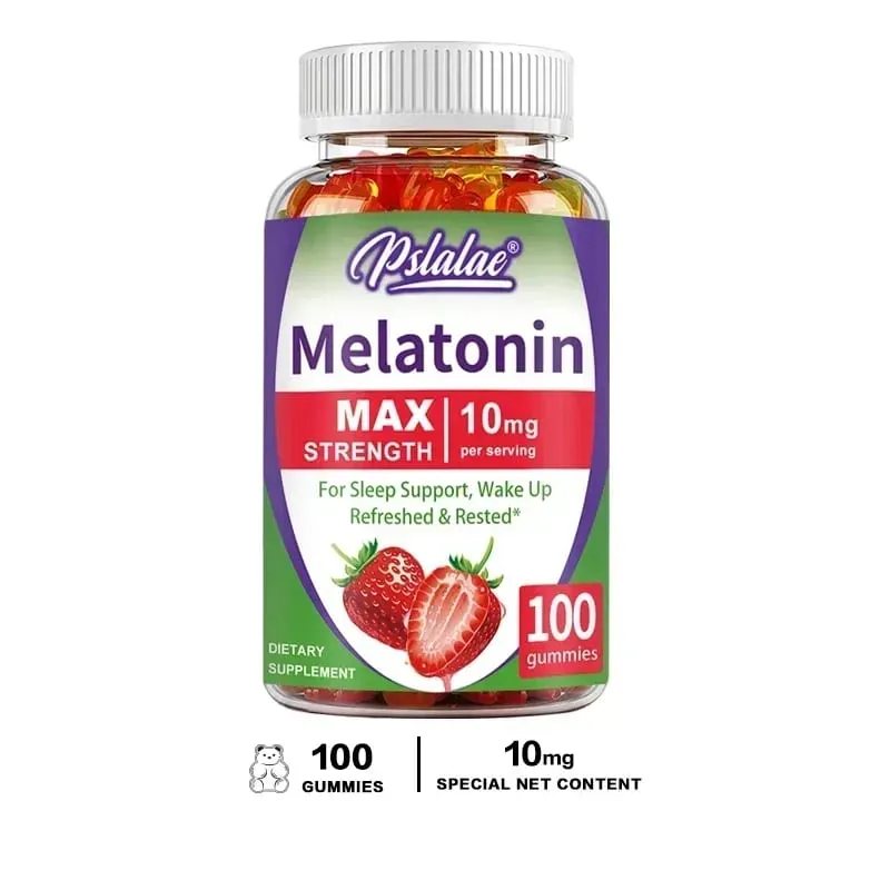 Melatonin Gummy - Support Deep Sleep Relieve Anxiety Improve Sleep Quality Enhance Immunity and Increase Mental Vitality