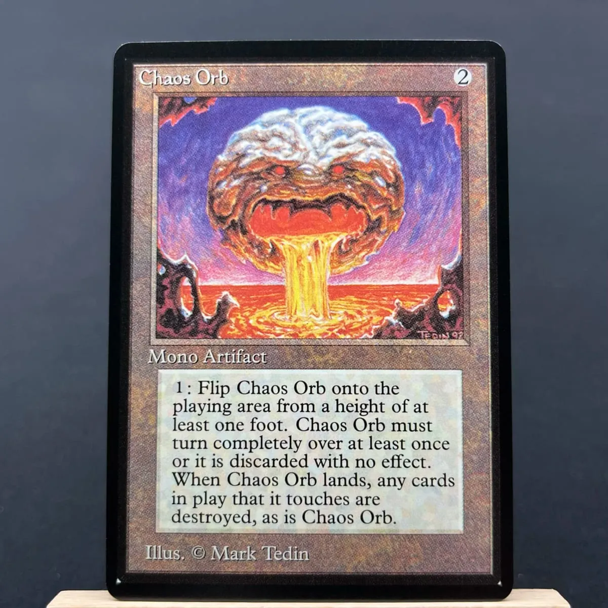 TCG Cards for Home Play Proxy Natural Selection Timber Wolves the Mana Vault Mox Pearl — image 2