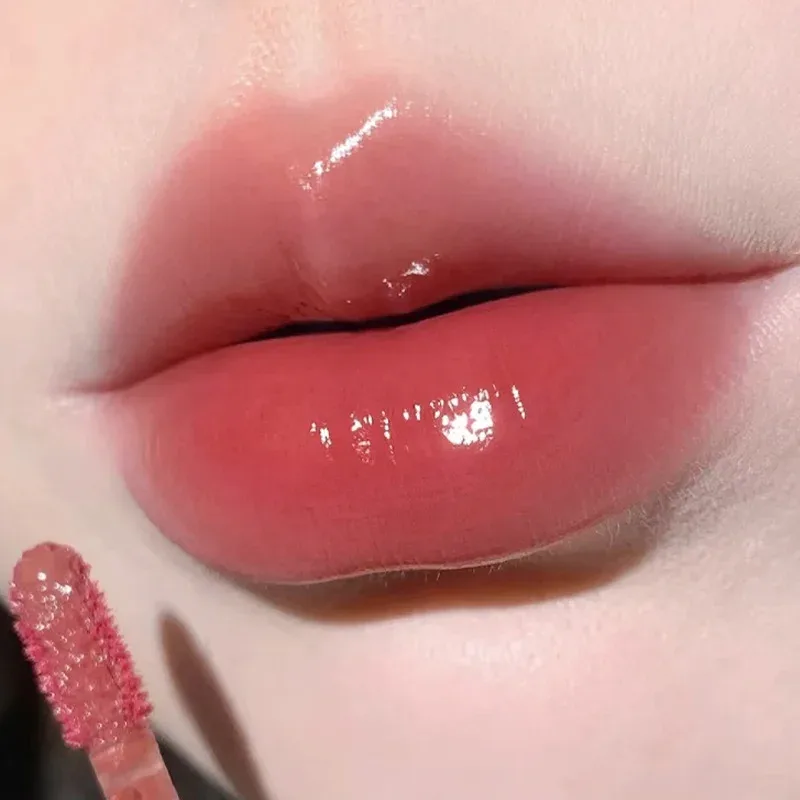 Herorange Hydrating Gloss Lip Tint Watery Texture Plump Glass Lips Long Lasting Non-Dry Dating Daily Makeup — image 11