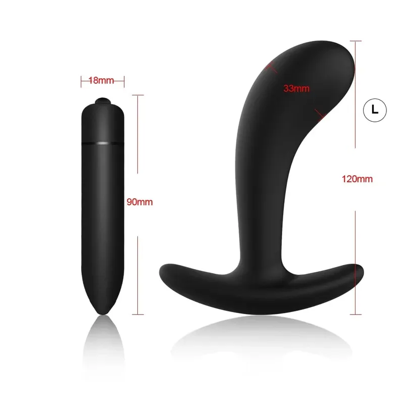 4pcs Beginner Silicone Butt Plug Anal Plug for Men Prostate Massager for Gay Mini Anal Bullet Vibrator Sex Toy for Men Women — image 19