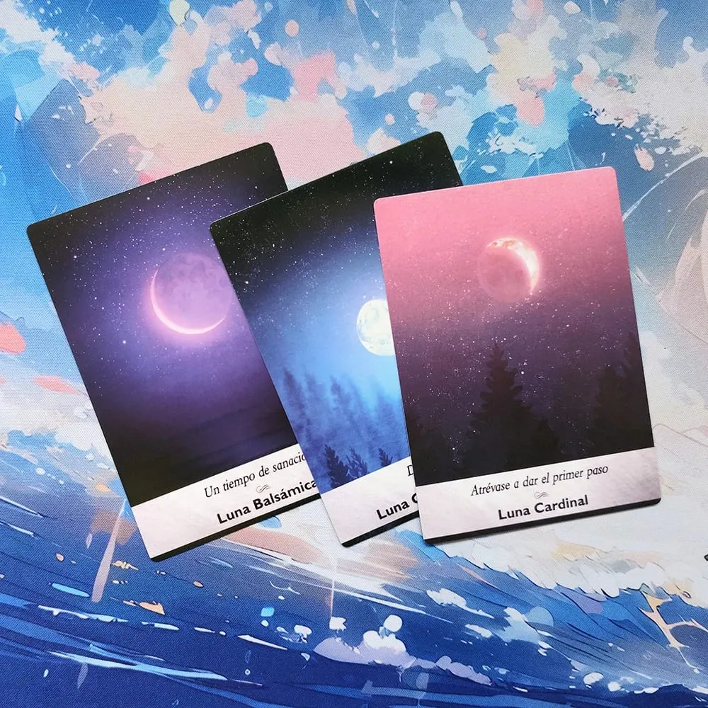 NEW 12x8.7CM Oracle in Spanish Oracle Cards: A 44-Card Deck with Keywords Spanish Version with Oracle in Box (Spanish Edition) — image 4