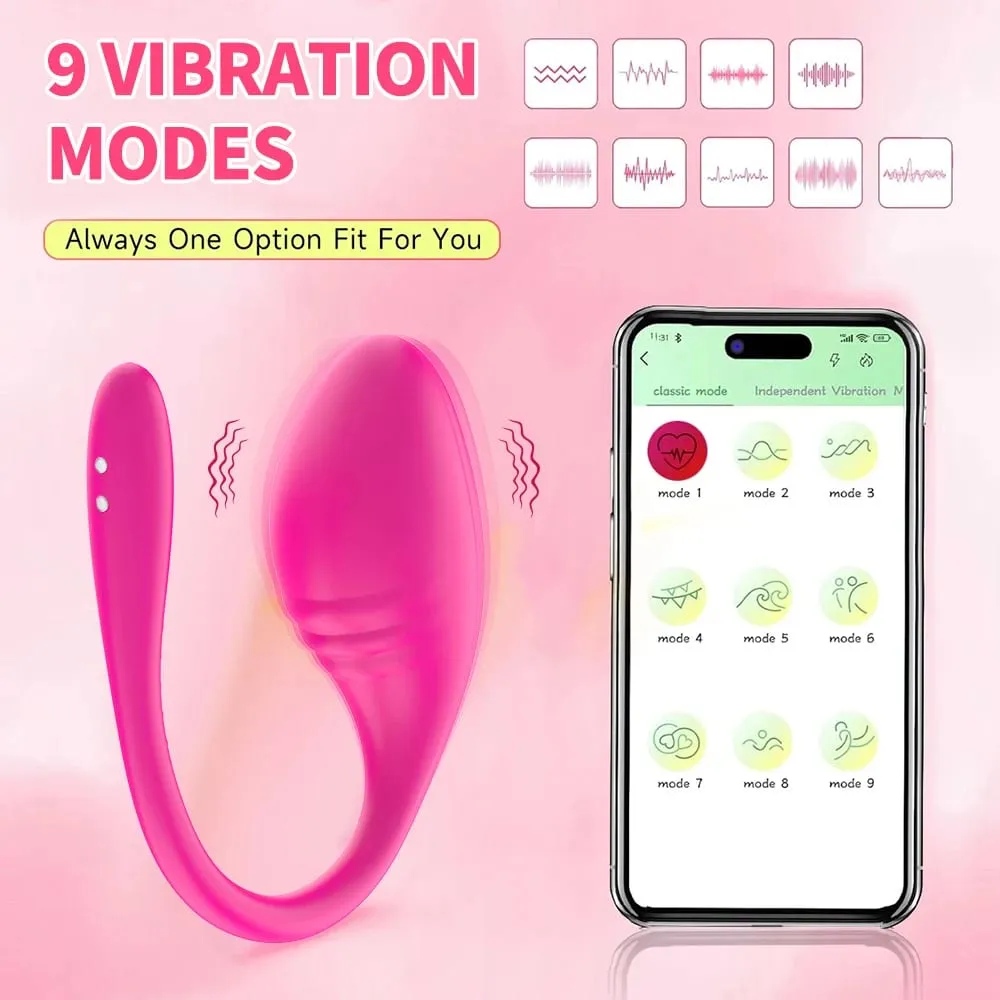 App Vibrators for Women Long Distance Bluetooth G Spot Dildo Wear Vibrating Egg Female Vaginal Ball Panties Sex Toys for Couples — image 3