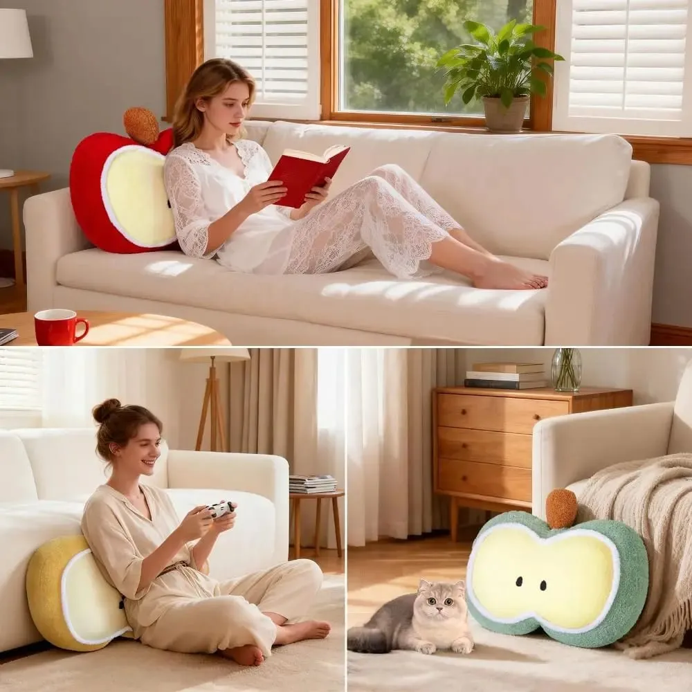 Criativo pelúcia fruta boneca travesseiro macio almofada de dormir almofada de assento de escritório para sala de estar sofá cama — image 3