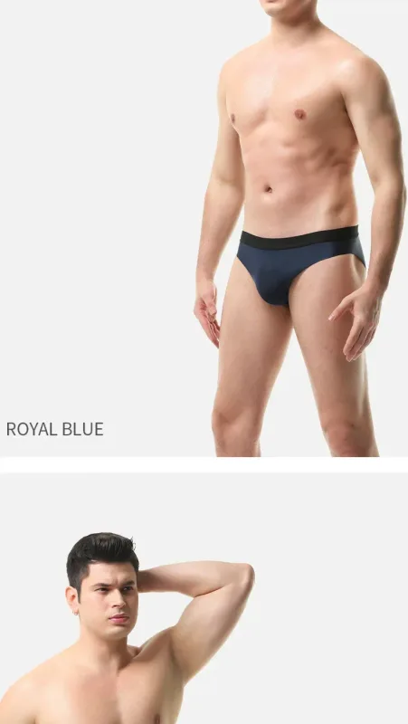 3PC Ice silk texture briefs, super cool on the skin in summer, enjoy the silky touch — image 26