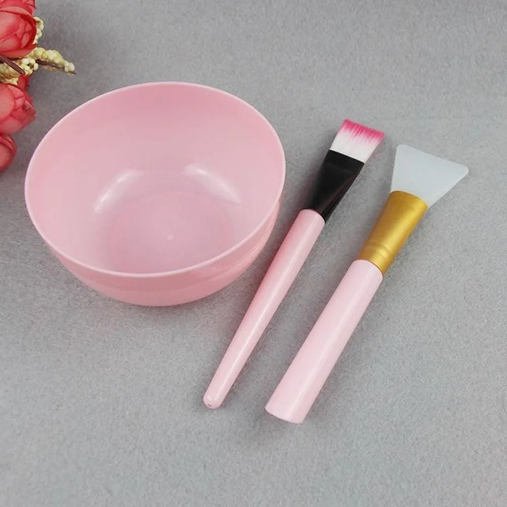 Face Mask Mixing Bowl Set DIY Facemask Mixing Tool with Silicone Mask Bowl Makeup Brushes Spatula Beauty Skin Care Beauty Health — image 3