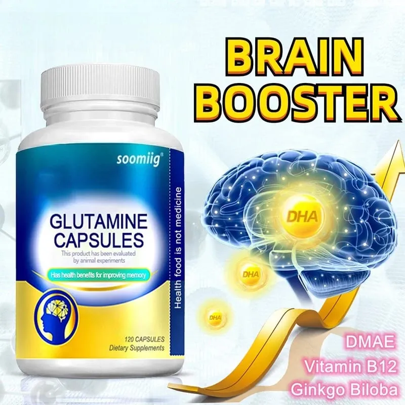 L-Glutamine - Supports Digestive Gut Health and Promotes Muscle Growth and Recovery Improves Immunity - 120 Capsules — image 4