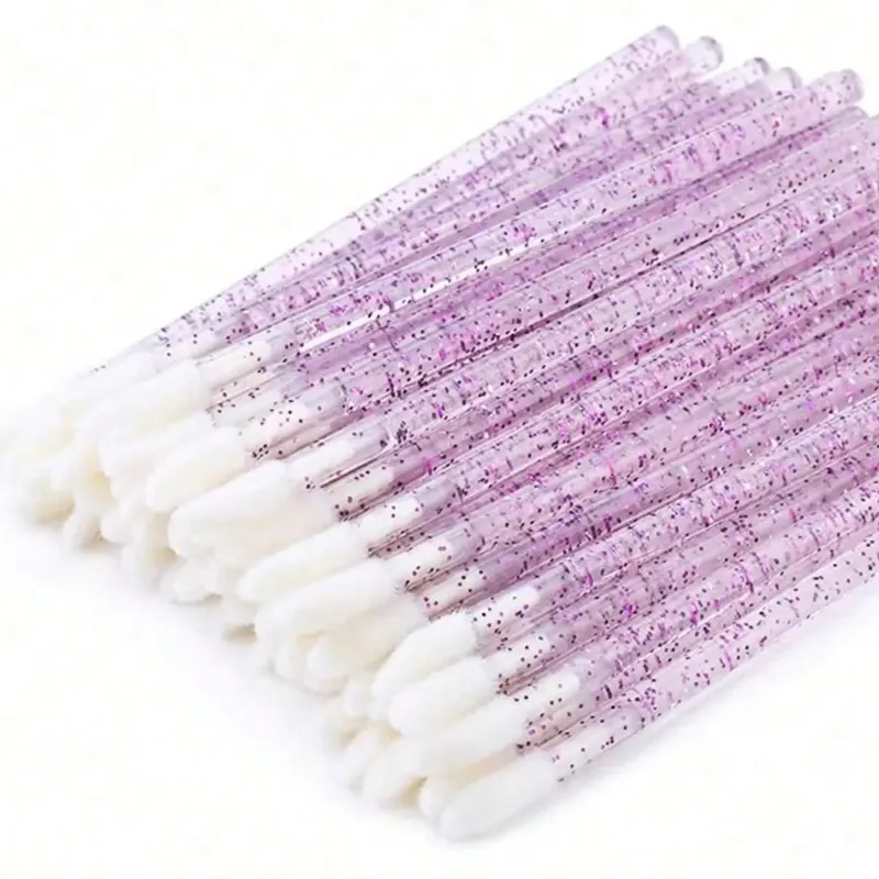 50Pcs Crystal Eyelashes Brush Comb Disposable Eye Lashes Extension Mascara Wands Makeup Professional Makeup Beauty Tool — image 19