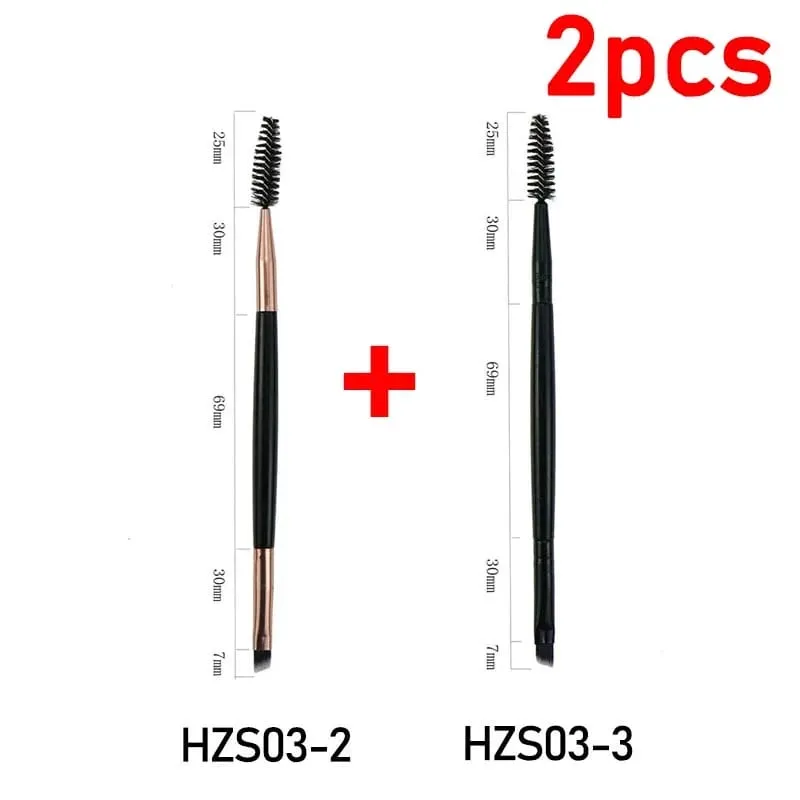 New Eyebrow Brush Brow Eyeliner Brush Concealer Brush Professional Makeup Brushes Microbrashi for Eyelashes HZS03 — image 18