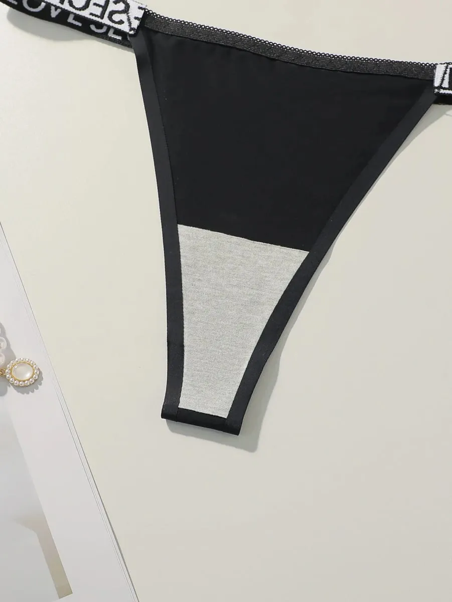 Viomisha – ensemble de Lingerie 2 pièces pour femmes, soutien-gorge Push Up à armatures, sous-vêtements solides, sangle en tricot confortable, populaire et Sexy — image 6
