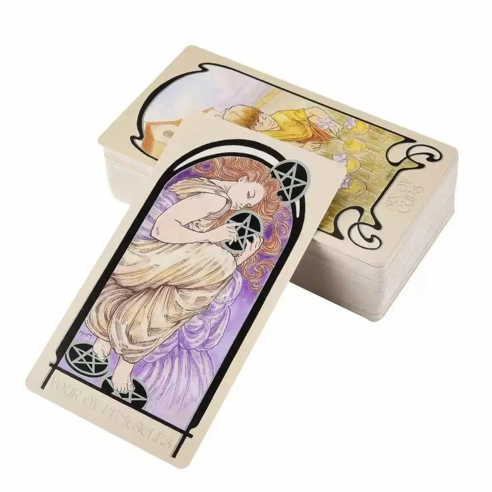 Classic Ethereal Visions Illuminated Tarot The Rider Tarot Deck Cards for Beginners Divination Edition Borad Playing Game — image 5