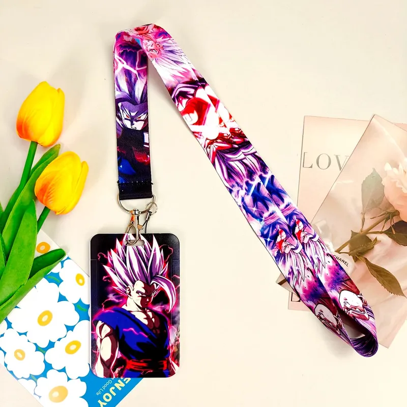 Dragon Ball Credential Holder Japanese Anime Lanyards for Key Neck Strap For Card Badge Gym Keychain Keyring Accessories Gifts — image 14