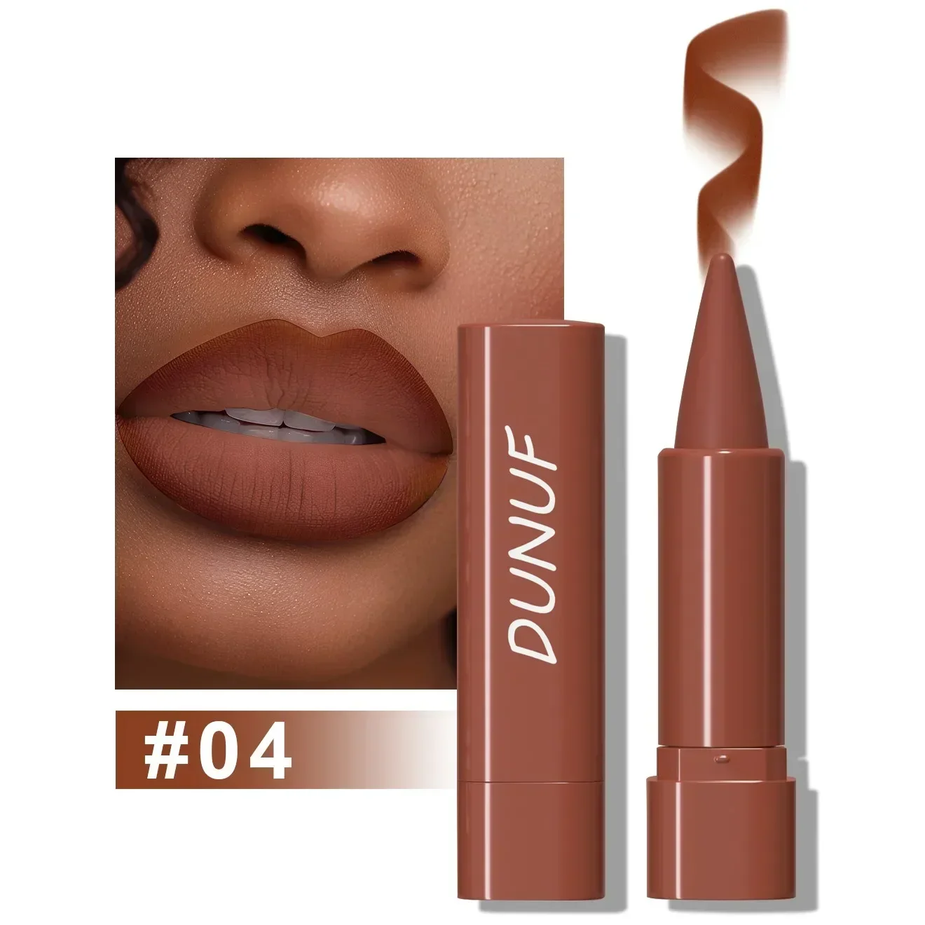 9 Colors Gradient Lip Liner Matte Black Brown Velvet Lipstick Waterproof Non Sticky Contouring Tint Lipliner Crayon Lip Makeup — image 14