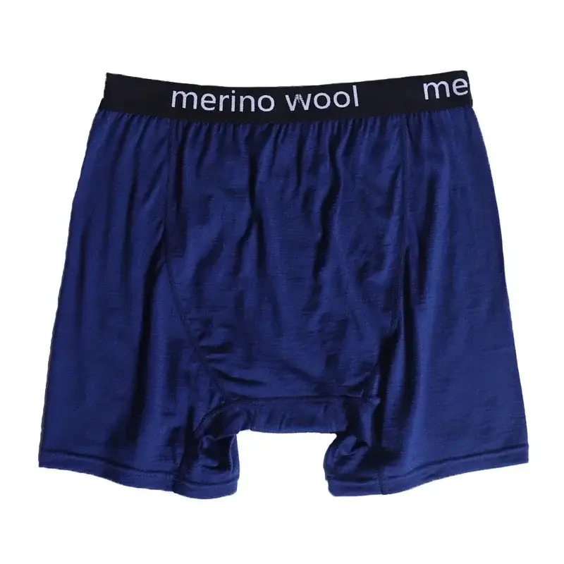 Mens Merino Wool Boxer Brief Merino Wool Boxer Briefs Underwear Light Soft Moisture Wicking Breathable Sports Underpants — image 5