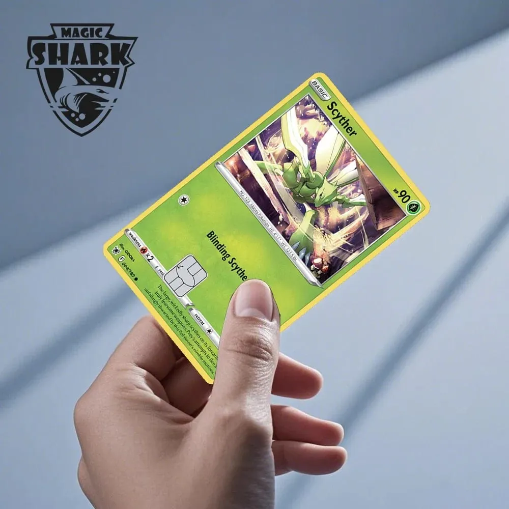 2026 New Charizard Blastoise Bulbasaur Eevee Metwo Sticker Film Skin Cover for Credit Debit Card — image 5