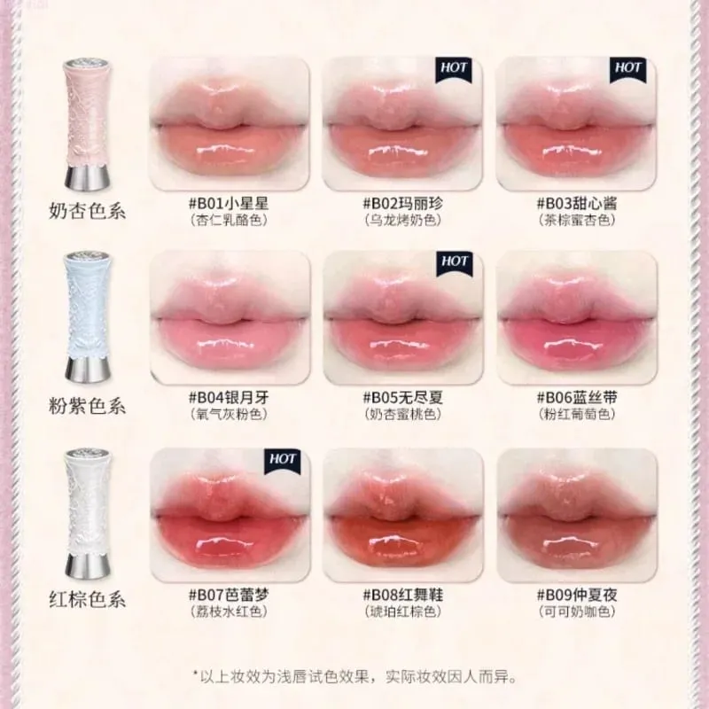 Flower Knows Makeup Set Gift Box Butterfly Cloud Shoulder Cosmetics Lipstick Lip Blush Eyeshadow Makeup Bag