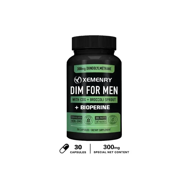 DIM Capsules - Support Fat Metabolism Increase lean Muscle Increase Muscle Strength Improve Athletic Performance — image 10