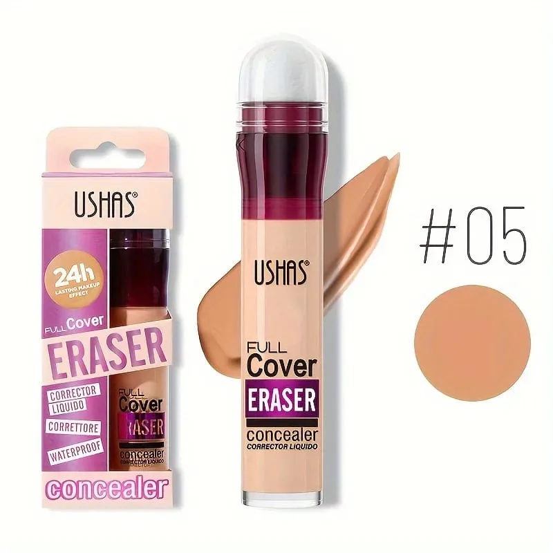 12 Color Sponge Head Liquid Foundation Makeup Concealer Lasting Waterproof Concealer For Full Coverage Dark Circles
