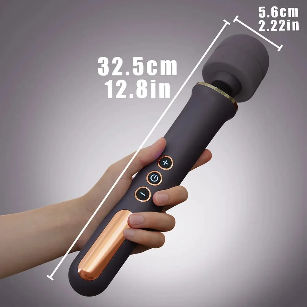 Huge Magic Handheld Massager Wand Clitoris Stimulation for Women Big Size AV Stick 10 Speed Vibrator Foreplay Adult Toy — image 6