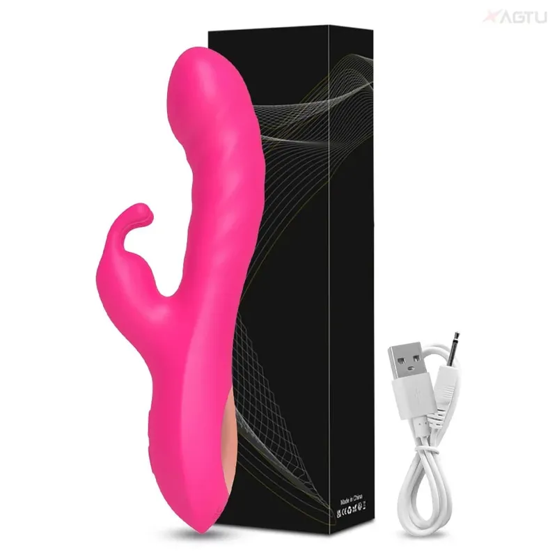 G Spot Rabbit Vibrator for Women Nipple Clitoris Stimulator Powerful Dildo Vagina Massager Adults Masturbator Female Sex Toy — image 11