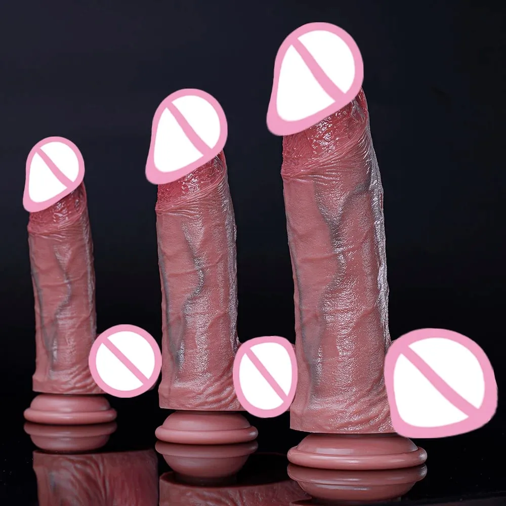 ขนาดใหญ่หนาDildoจริงDildosเส้นผ่านศูนย์กลางเส้นรอบวงDildoสำหรับAnal G-Spotกระตุ้นBody-Safe Big Analของเล่นพร้อมถ้วยดูดยักษ์ — image 4