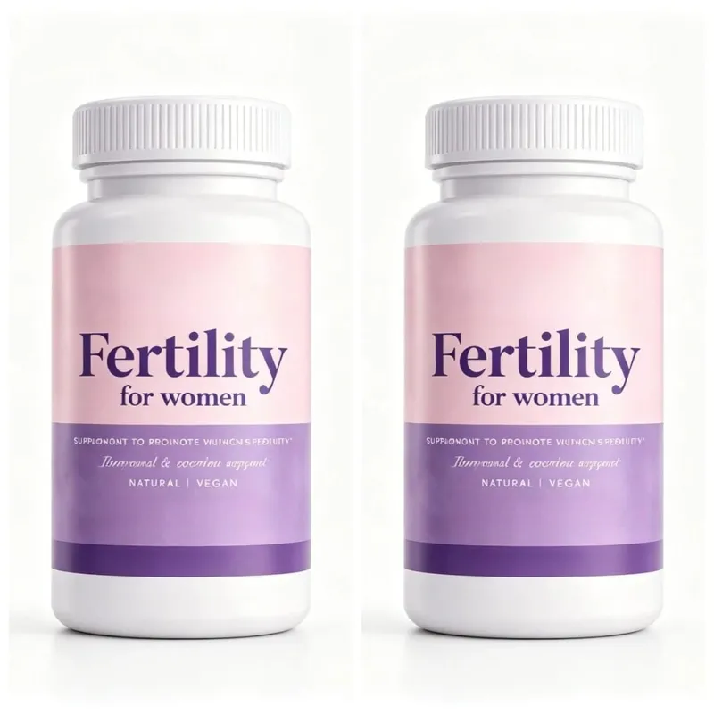 Fertilitetskapsler til kvinder Myo Inositol med methylfolat og multivitaminer Hormonel og ovariestøtte Sund ægløsning 60 Cts