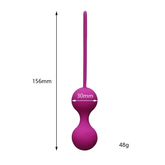 3PCS Set Silicone Smart Ball Vibrator Kegel Ball Ben Wa Ball Vagina Tighten Exercise Machine Sex Toy for Women Vaginal Geisha