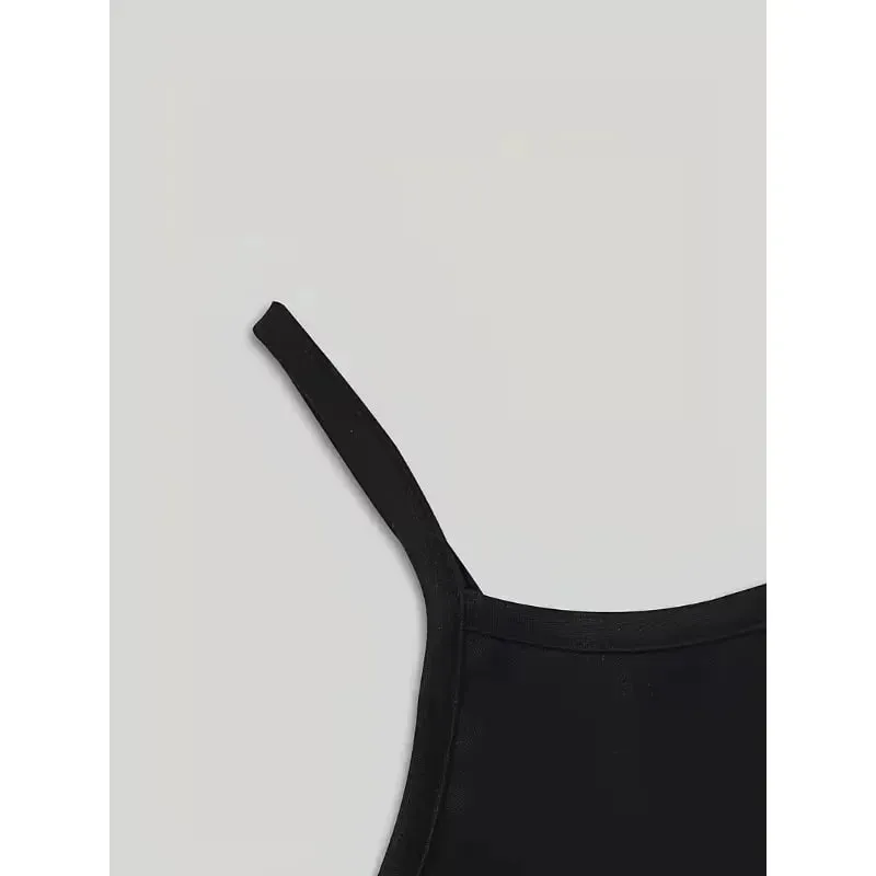 Kadın Spagetti Kayışı Cami Tank Top Mavi Kristal Taç Kraliçe Mektup Grafik Baskı Kolsuz Kaşkorse Yaz Rahat Temel Tops