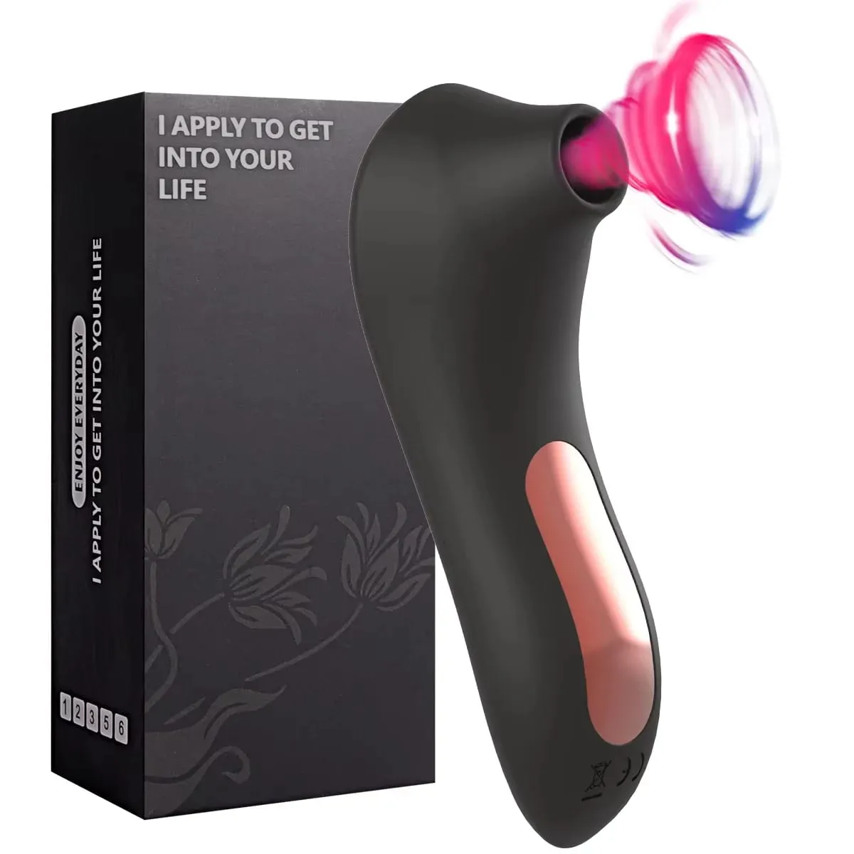 Clit otário vagina sucção vibrador clitóris estimulador boquete oral mamilo lambendo brinquedo sexual para mulher masturbador produto erótico — image 1