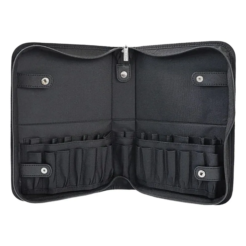 29 Holes Foldable Makeup Brush Bag Women Cosmetic Brushes Storage Bag Makeup Tools Organizer Waterproof Nylon Makeup Storage Bag