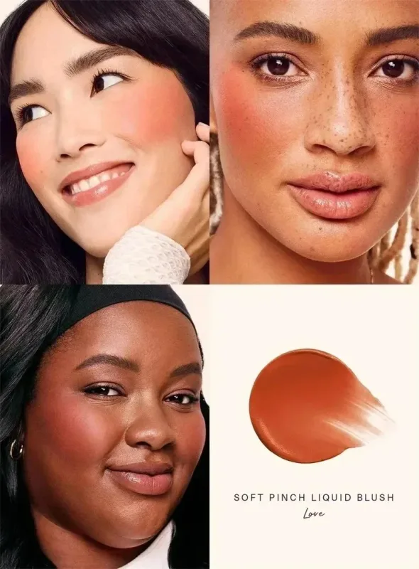 Rare Beauty Makeup Cheek Blush Cream Blusher Stick Bliss Encourage Lipstick New Happy Hope Worth Love Lip Gloss Brand Cosmetics — image 34