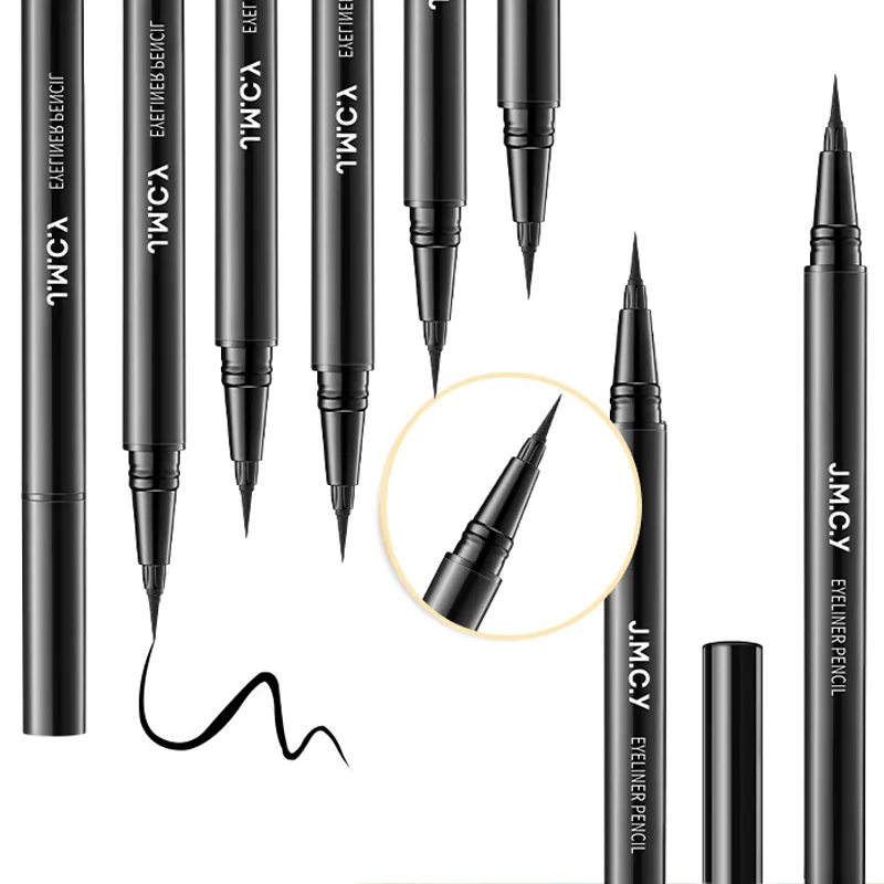1 Pcs Black Color Eye Make-up Liquid Eyeliner Lasting Waterproof Non Fading Beauty Makeup Tools Quick Dry Non Halo Dye Eyeliner — image 6