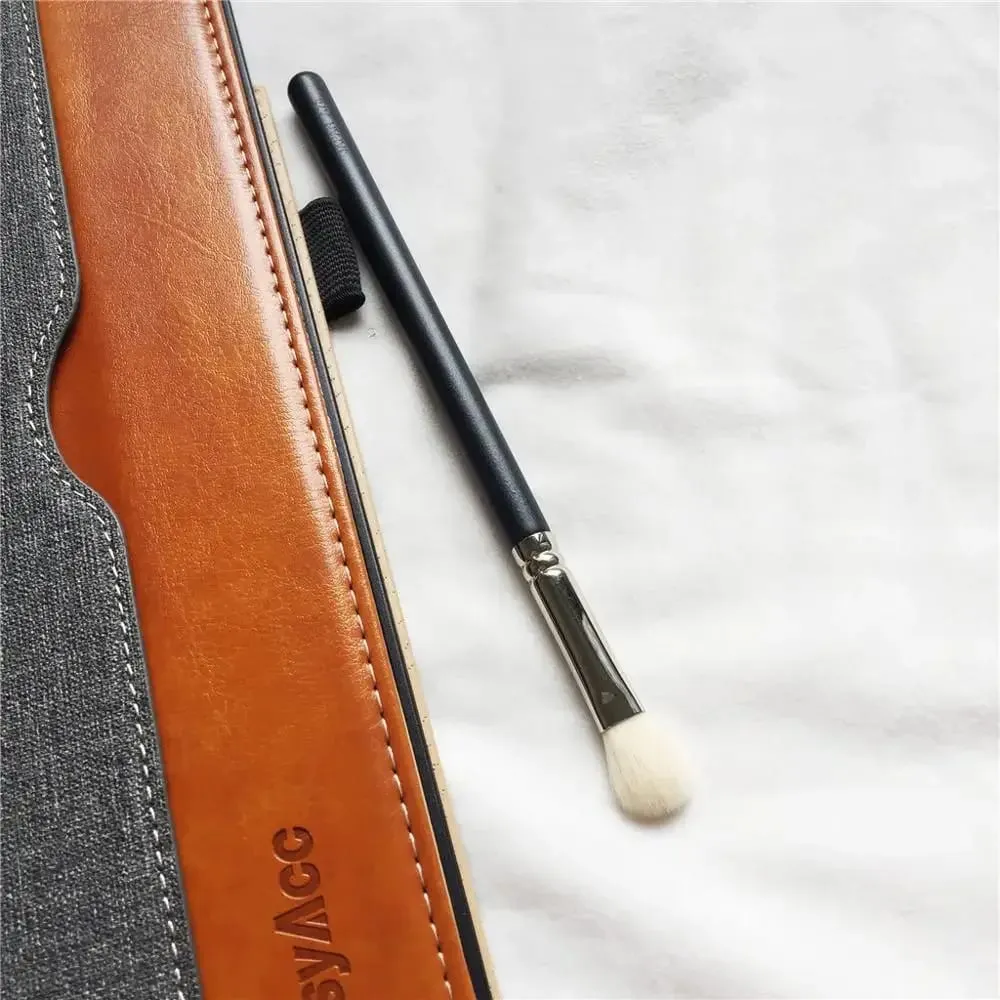 The Synthetic Rounded Slant Foundation Brush 170 Eye Blending Brush 217s Your Must Have Face and Eye Makeup Brushes — image 5