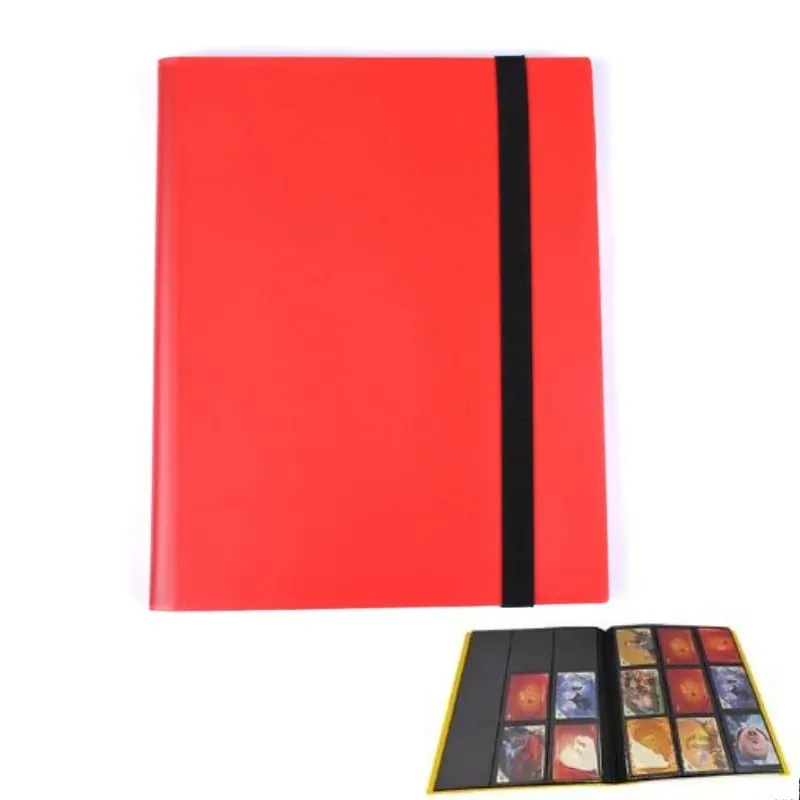Premium Multi-Pocket Trading Card Binder-Holds 160/360/480 Cards-Durable PP Cover-Ideal for Basketball Soccer and Sports Cards