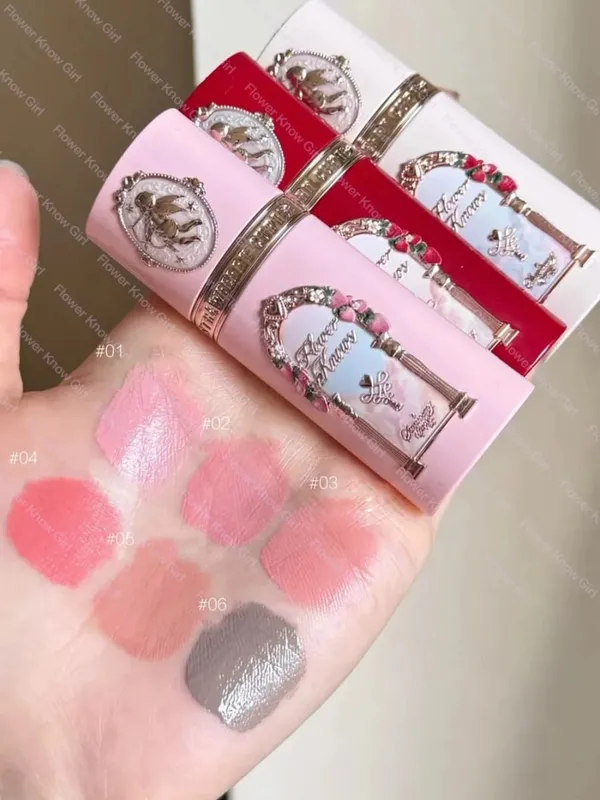 FlowerKnows ALL IN ONE Makeup Set Full Professional Face Palette Blush Desktop Mirror Eyeshadow Contour Lip Cream — image 7