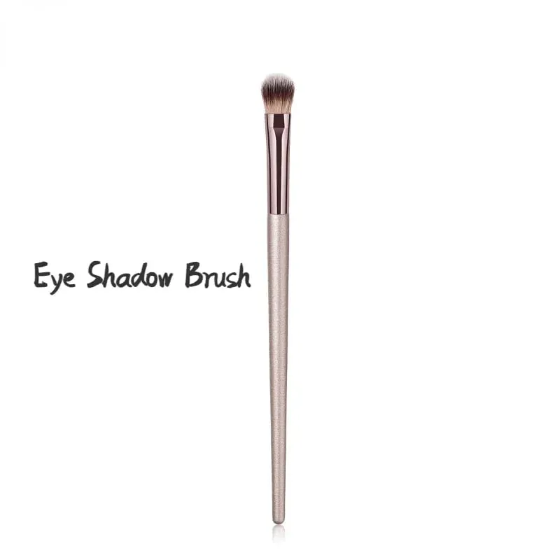 Champagne Colored Makeup Brushes Eye Shadow Eye Dark Circle Concealer Blending Cosmetic Brush Soft Brush for Women Makeup Tools — image 6