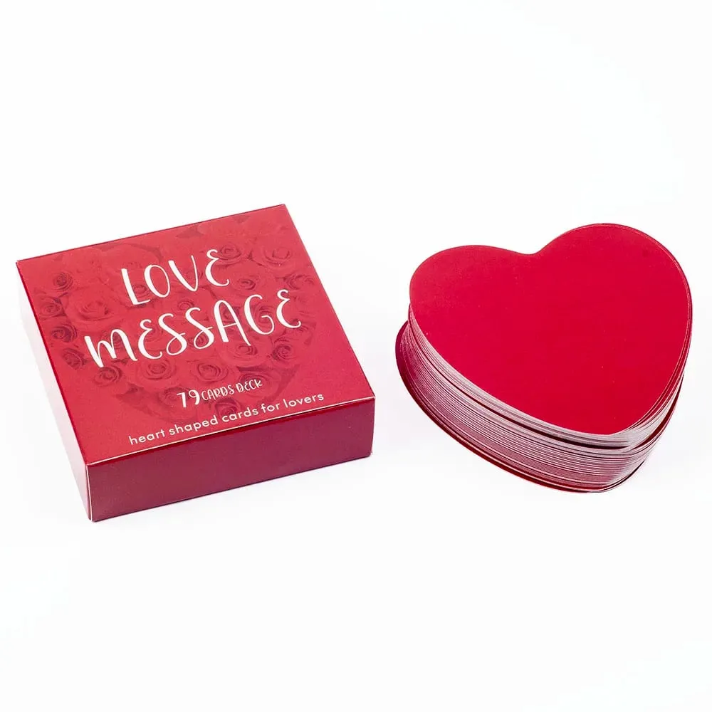Love Message Oracle Cards 79Cards heart-shaped Leisure Entertainment Game Tarot Card — image 4