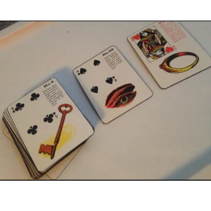 Cartes de Fortune de sorcière gitane, Lenormand Deck, Tarot pour débutants, jeu de cartes Oracle, jeu de société, jouet