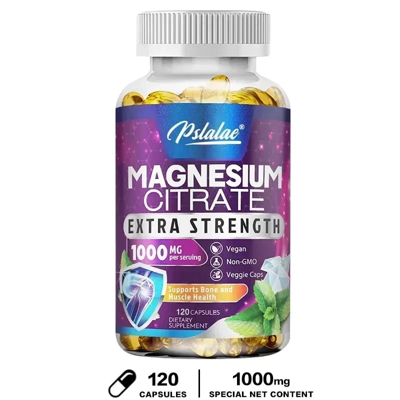 Magnesium Citrate - Muscle Nerve and Energy Support Improved Heart Health — image 9