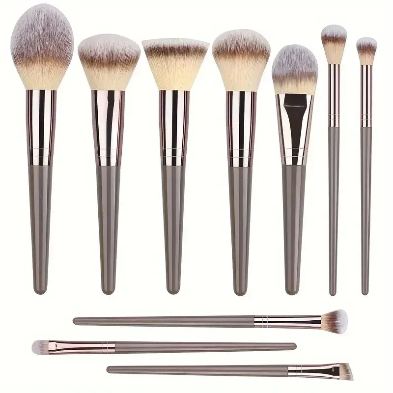 3-20PCS Makeup Brushes Set Foundation Highlighter Eyeshadow Blush Concealers Brush Female Beauty Tools Beauty Sponges Thumb Puff